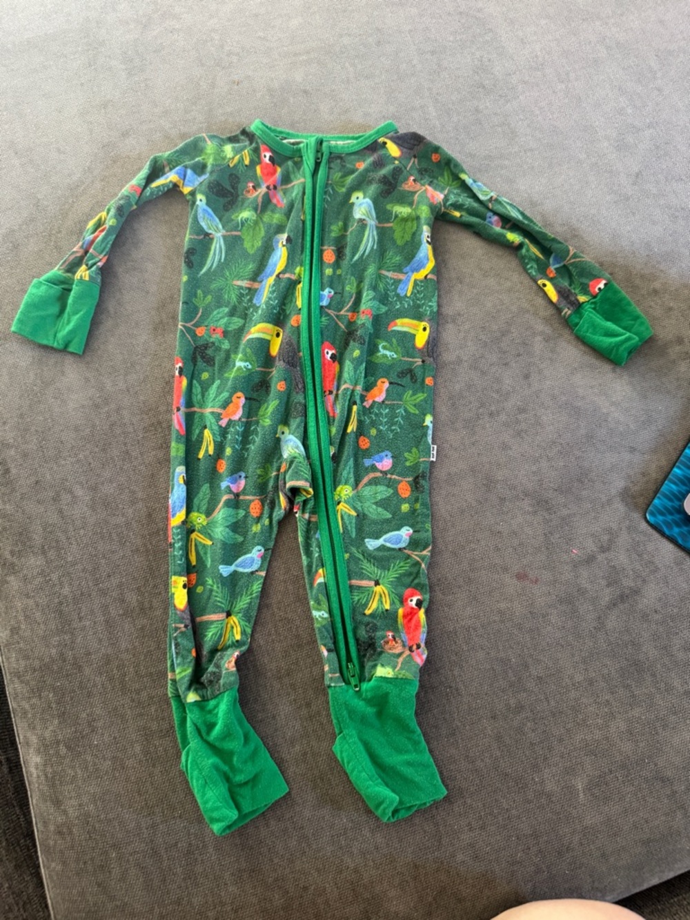 Little Sleepies Birds of Paradise 3-6 Zippy